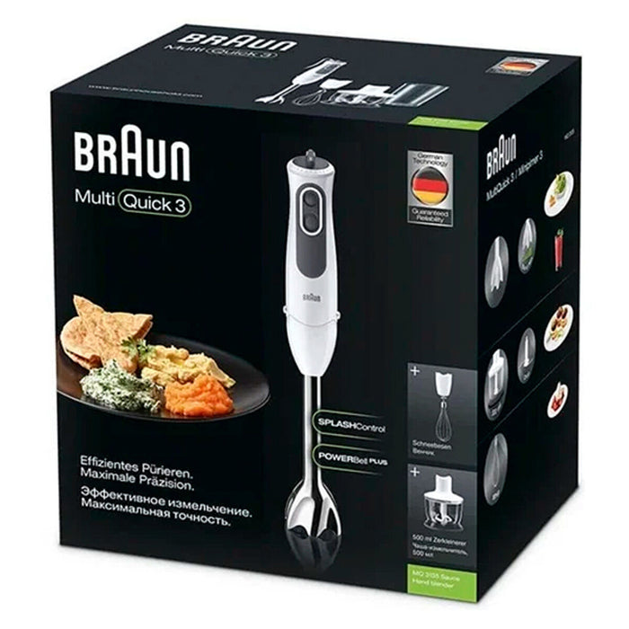 Mixer Manual Braun Minipimer 3 Vario MQ3135 Sauce 750W Negru Negru/Alb Alb 750 W
