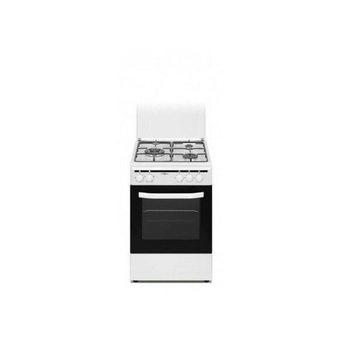 Plită cu Gaz Vitrokitchen CB5535BBE Alb (50 x 55 cm)