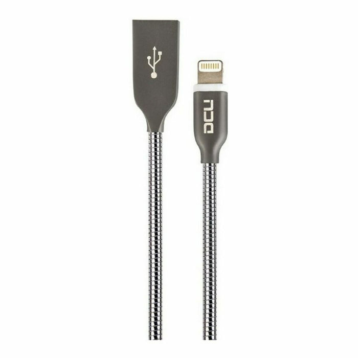 Cablu USB la Lightning DCU 34101260 Gri (1M)