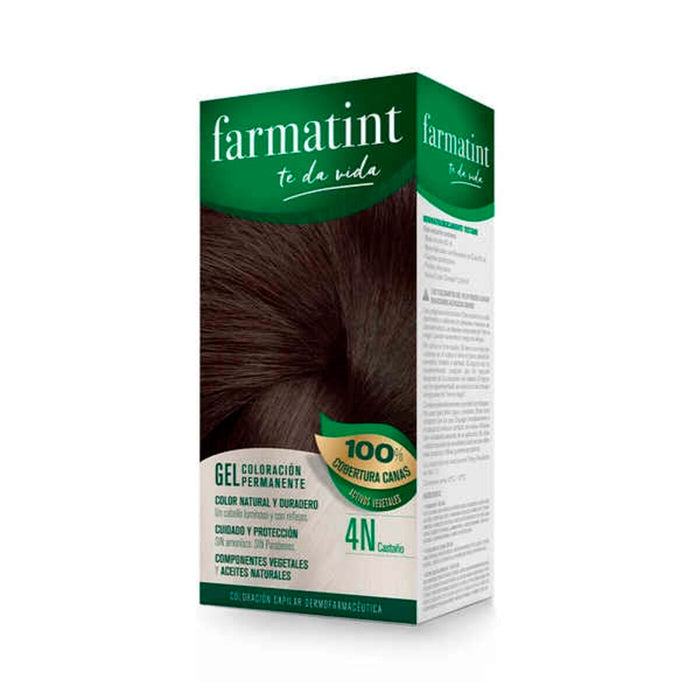 Vopsea Permanentă Farmatint 4n-Castaniu