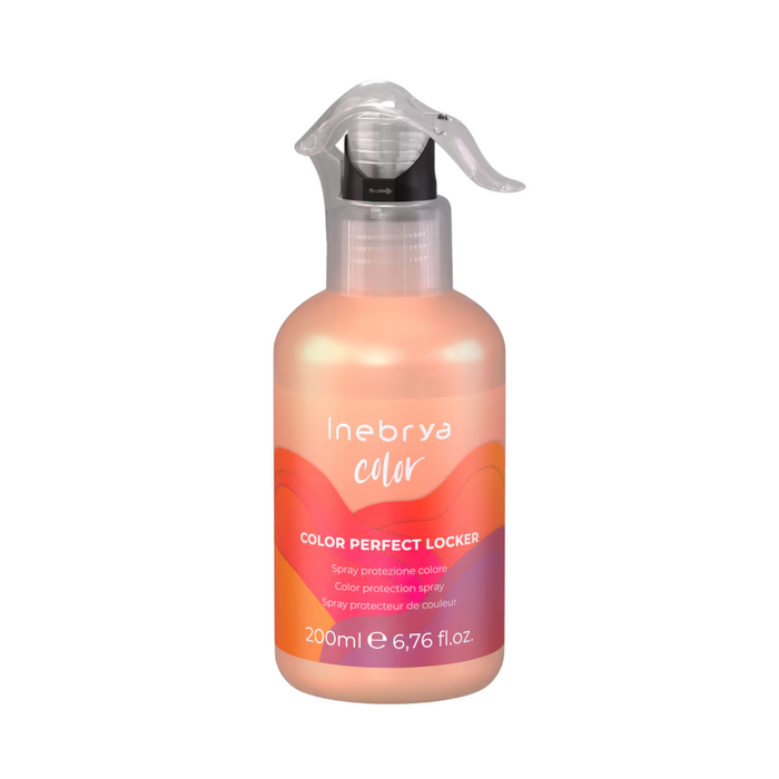 Tratament spray pentru păr Inebrya Color Perfect, protecția culorii, 200 ml
