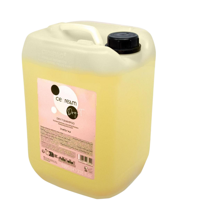 Șampon Inebrya Ice Cream Dry-T, hrănitor, pentru reumplere, 10000 ml