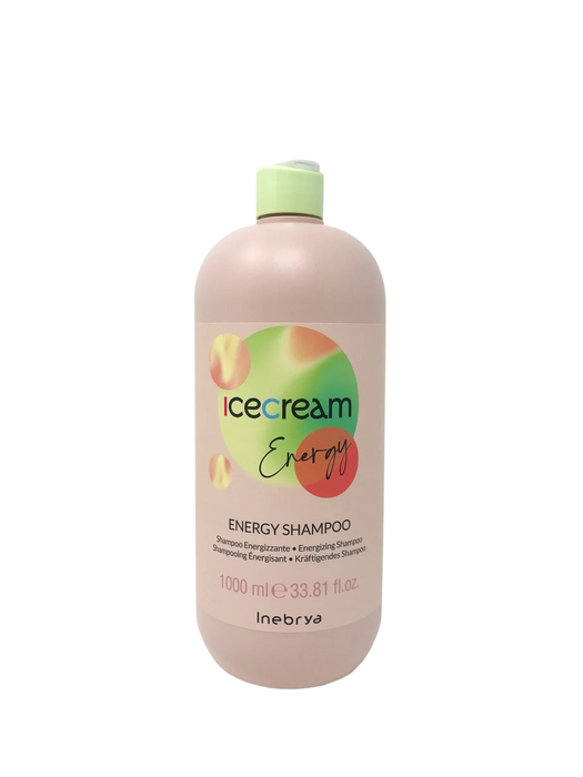 Șampon Inebrya Ice Cream Energy, energizant, 1000 ml