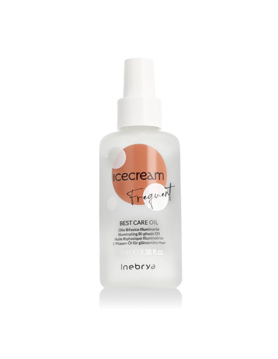 Ulei de păr Inebrya Ice Cream Frequent, bifazic, pentru controlul încrețirii, 100 ml