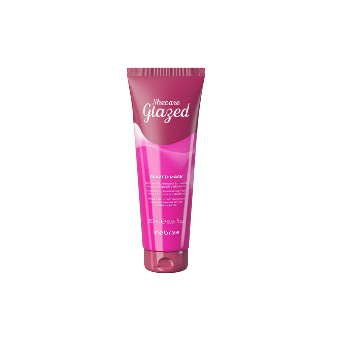 Mască de păr Inebrya Shecare Glazed, iluminatoare, 250 ml