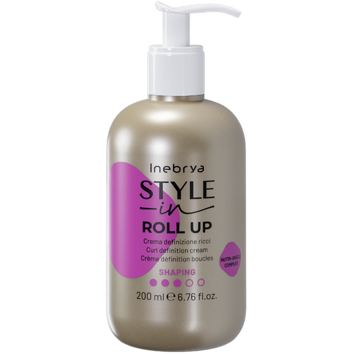 Cremă de coafat Inebrya Style-In Roll Up, pentru definirea buclelor, 200 ml