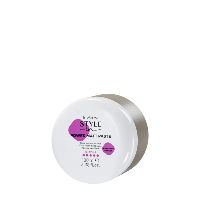Pastă de coafat Inebrya Style-In, efect mat, fixare extra puternică, 100 ml