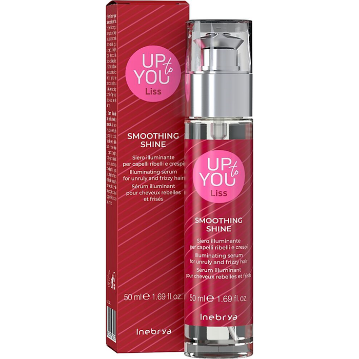 Ser pentru păr Inebrya Up To You Liss Smoothing Shine, pentru păr rebel și încrețit, 50 ml