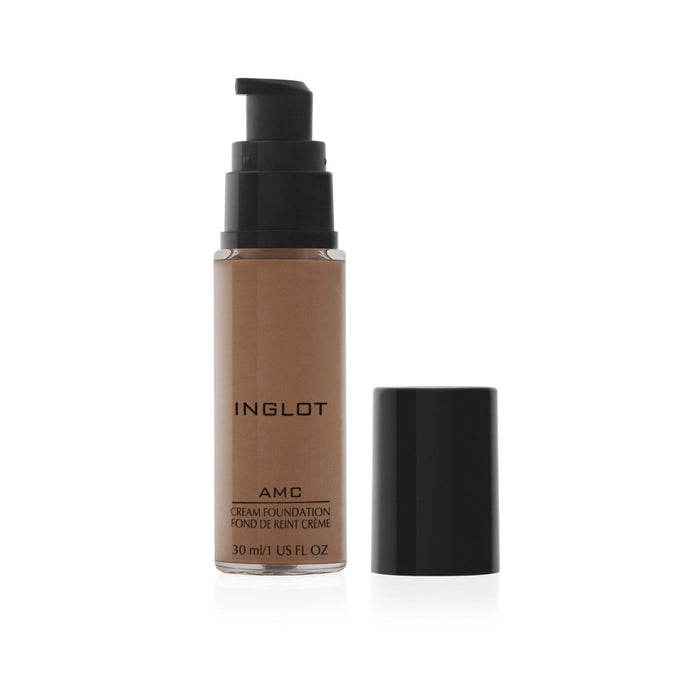 Fond de ten crem Inglot AMC, strălucire naturală, nuanța NF MW107, 30 ml