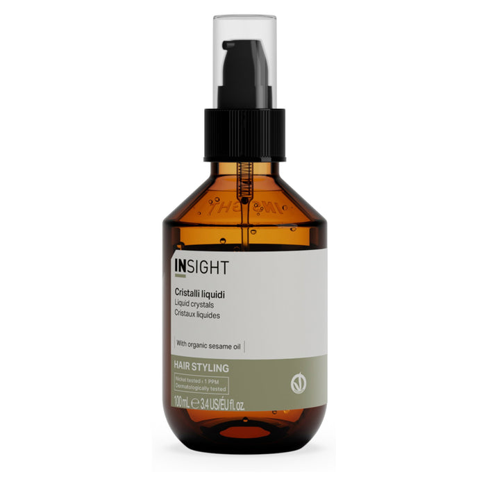 Fluid pentru păr Insight Liquid Crystals, vegan, pentru strălucire, 100 ml, tester
