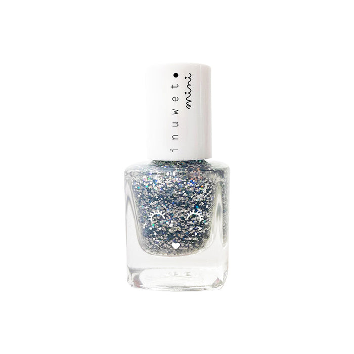 Lac de unghii Inuwet Silver Dreamer, cu sclipici, miniatură, 5 ml