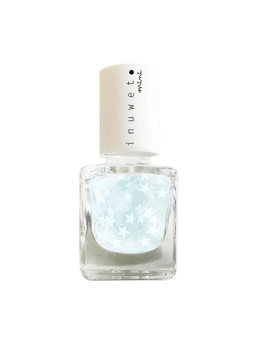 Lac de unghii Inuwet Stars, cu sclipici, miniatură, 5 ml