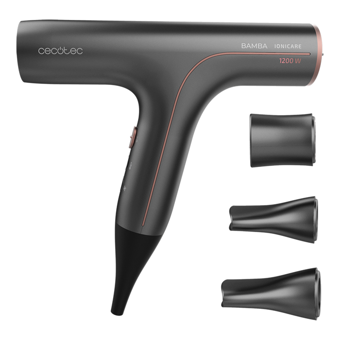 Uscător de păr Cecotec IoniCare 6000 RockStar Soft, 1200 W, 5 trepte