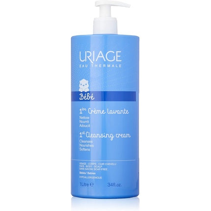 Cremă de curățare Uriage pentru bebeluși, 1000ml