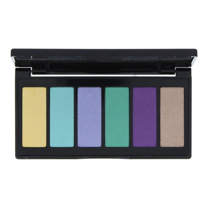 Paletă de farduri de ochi IsaDora Eye Color Bar Surf și soare, 6 nuanțe, 5 g