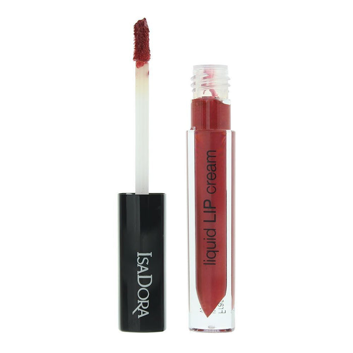 Ruj lichid IsaDora Lip Cream, nuanța 17 Red Legend, 3,5 ml