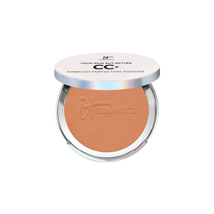 Pudră compactă It Cosmetics Your Skin But Better CC+ Airbrush Perfecting Powder, nuanța Rich, SPF 50+, 9,5 g