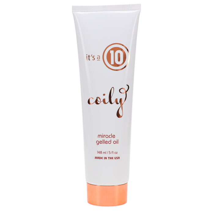 Gel de coafat It's a 10 Coily Miracle, pentru întărire, 148 ml