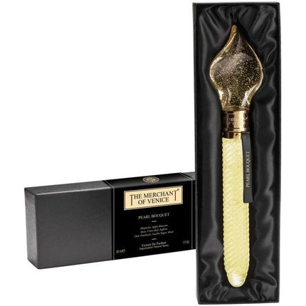 Extrait de Parfum The Merchant of Venice Fiamme Pearl Bouquet 30ml - sticlă aurie cu finisaj perlant