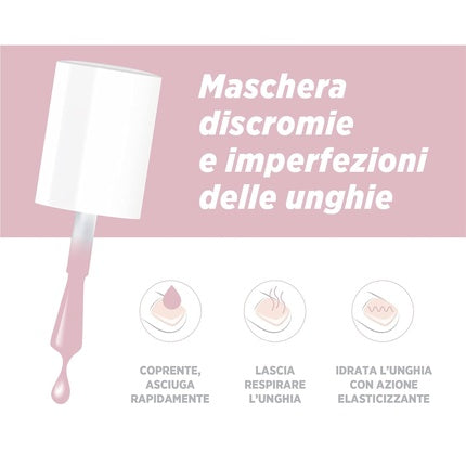 Lac de unghii Dermovitamina Micoblock 3in1 roz deschis 5ml