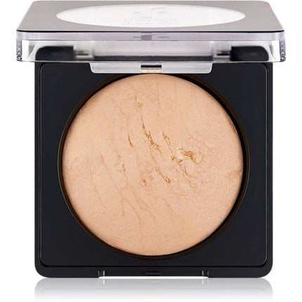 Pudră compusă Flormar, Beige With Gold, compactă, 9g