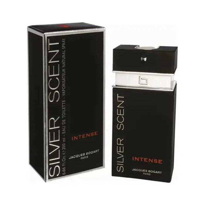 Apă de toaletă Jacques Bogart Silver Scent Intense, pentru bărbați, 200 ml