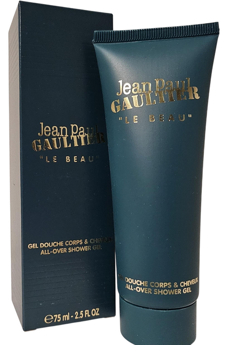 Gel de duș Jean Paul Gaultier Le Beau, pentru corp și păr, 75 ml