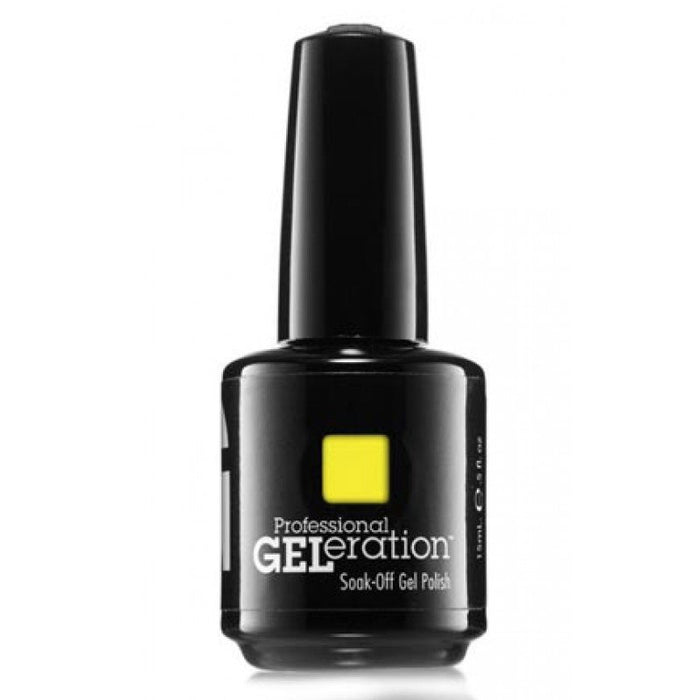Ojă semipermanentă Jessica GELeration Colours, nuanța GEL-788 Fulger galben, 15 ml