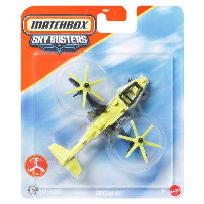 Elicopter Mattel Matchbox Sky Busters, Sky Safari, scara 1:64