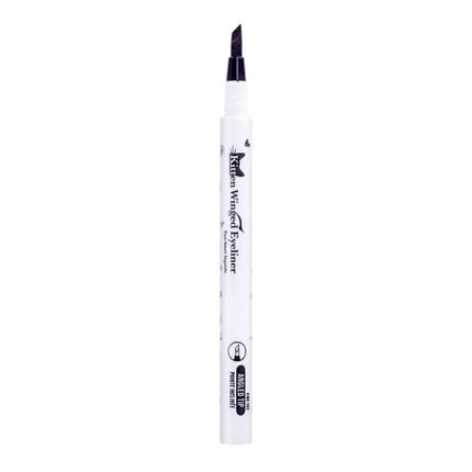 Creion J.Cat Beauty, Kitten Winged Eyeliner, Negru, Paddle-Shaped Tip, 10 ml