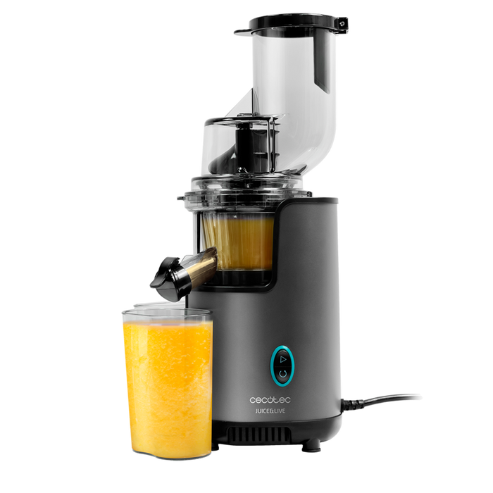 Storcător cu presare la rece Cecotec Juice&Live 2500 EasyClean, 200 W, 70 rpm, negru