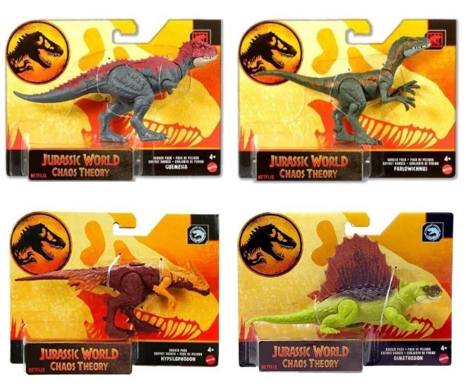 Figurină dinozaur Mattel Jurassic World Chaos Theory, diverse modele, 4+ ani