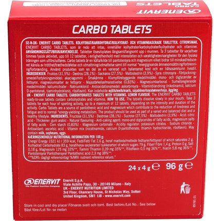 Tablete Sport Enervit 24 Bucăți