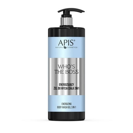 Gel de Duș Apis Professional Who's The Boss Energizing 3in1, 1000ml