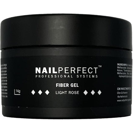 Gel Polish cu Fibre - Nail Perfect Light Rose 14g