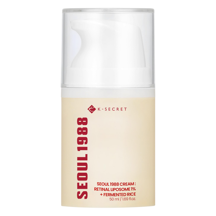 Cremă de față K-Secret Seoul 1988, antirid, retinal liposome 1% și orez fermentat, 50 ml