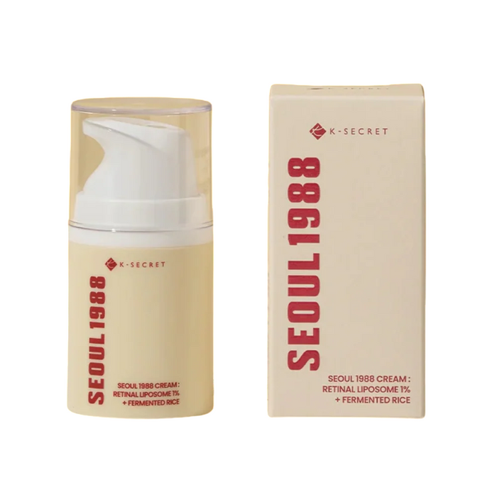 Cremă de față K-Secret Seoul 1988, antirid, retinal liposome 1% și orez fermentat, 50 ml