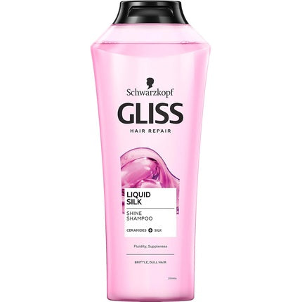 Șampon Schwarzkopf Gliss Liquid Silk pentru păr uscat și fragil, 400ml