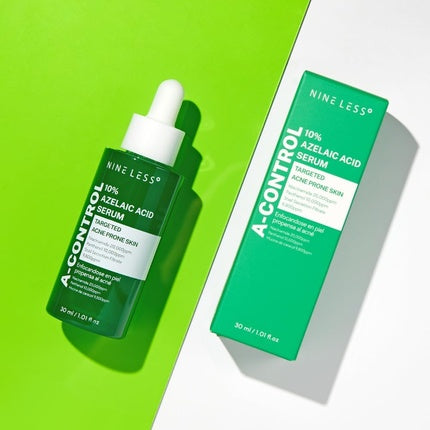 Serum Față, Nineless A-Control, Acid Azelaic 10%, Verde