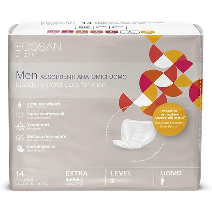 Egosan Light, Man Level 2, 14 buc, Culoare: Alb