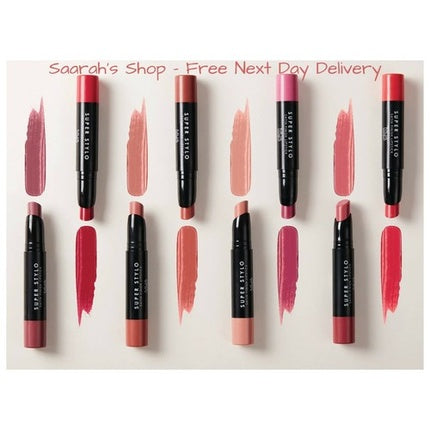 Ruj MUA Super Stylo Satin, cremos cu acoperire completă, vegan, în diverse nuanțe