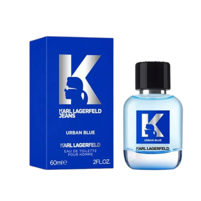Apă de toaletă Karl Lagerfeld Urban Blue, pentru bărbați, 60 ml