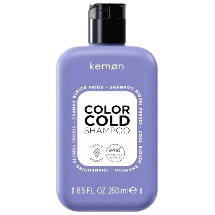 Șampon Kemon Color Cold, pentru neutralizare, pentru păr blond rece, 250 ml