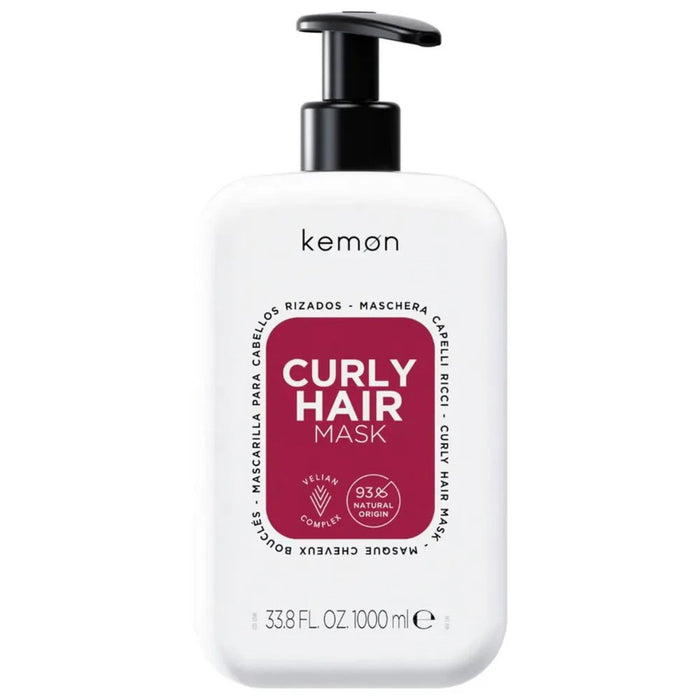 Mască de păr Kemon Curly Hair, pentru păr creț, 1000 ml