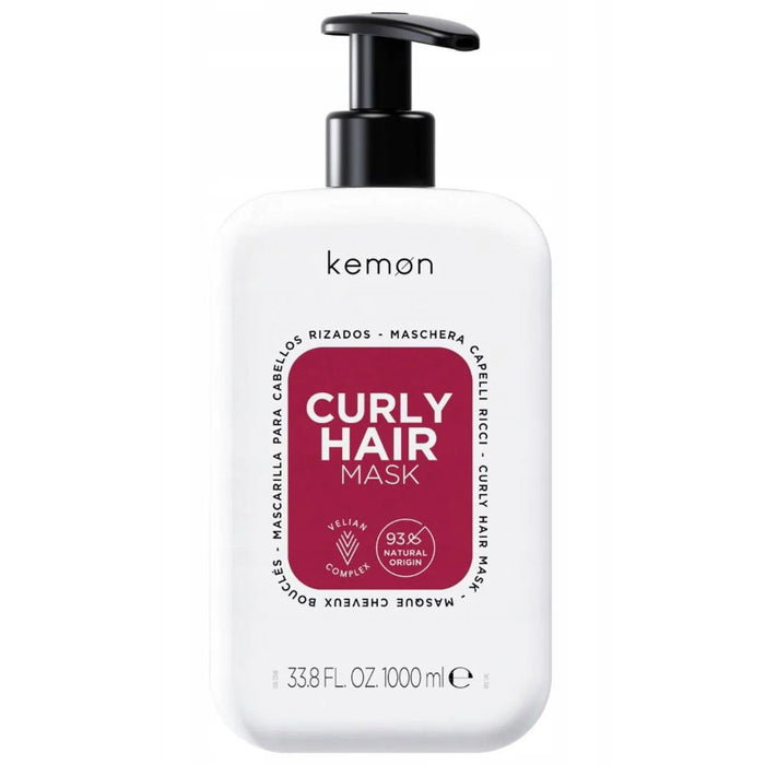 Mască de păr Kemon Curly Hair, pentru păr creț, 1000 ml