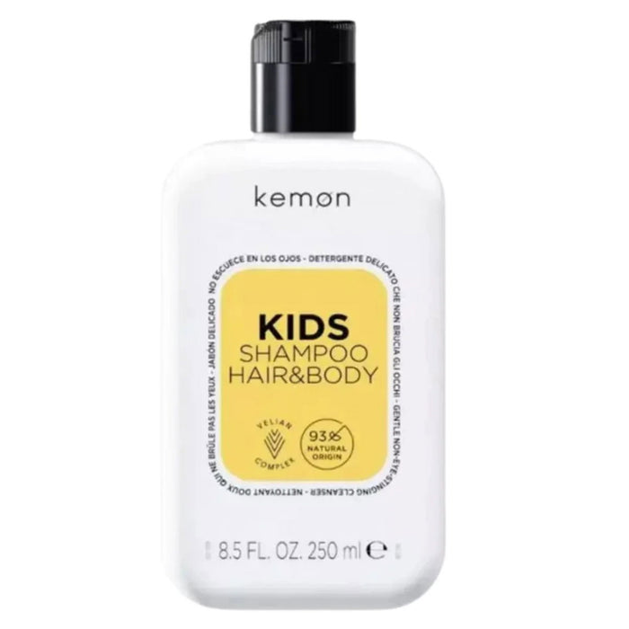 Șampon și gel de duș Kemon Kids, pentru păr și corp, 250 ml