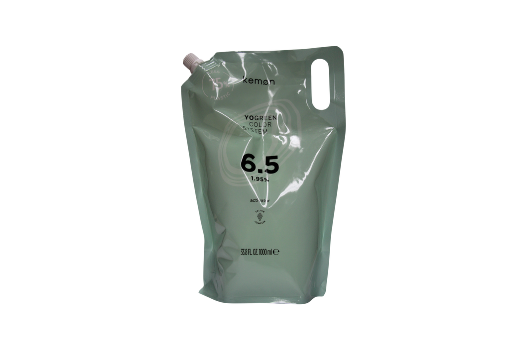 Loțiune activatoare Kemon Yo Green Activator, 6,5 vol, 1,95%, 1000 ml