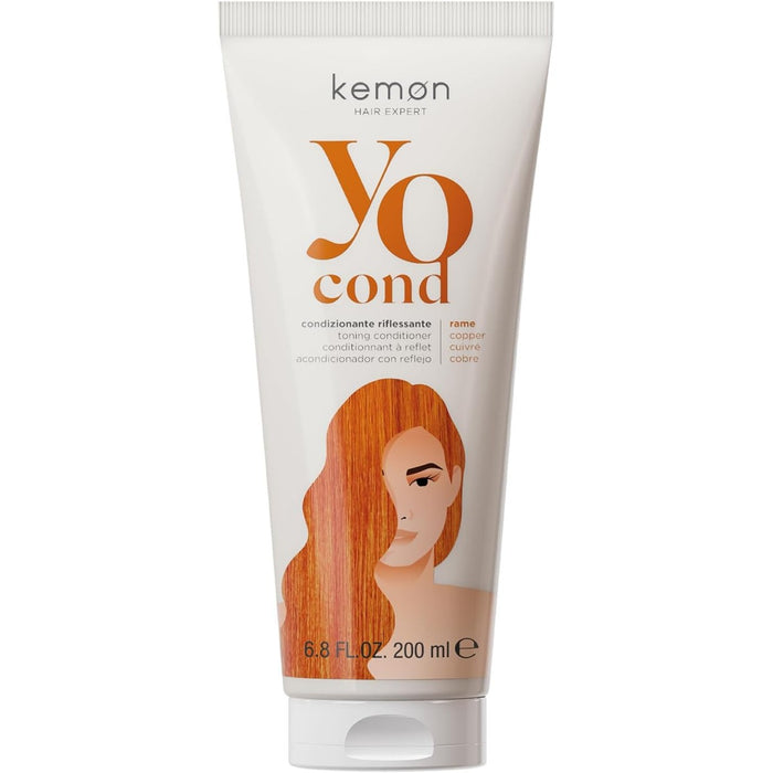 Balsam colorant pentru păr Kemon Yo Rame Coloring, nuanța cupru, 200 ml