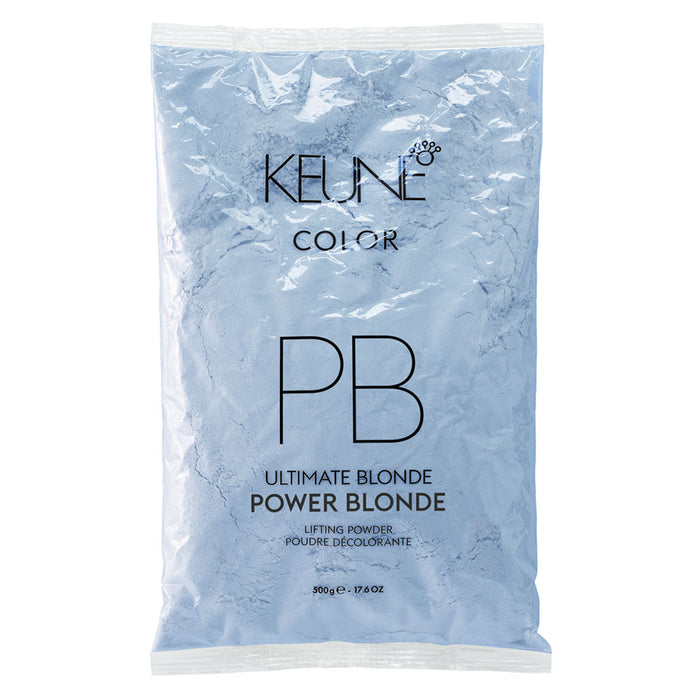 Set pudră decolorantă pentru păr Keune Power Blonde, 2 x 500 g