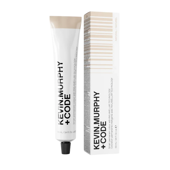 Vopsea permanentă de păr Kevin Murphy +Code, nuanța 5.21/5BA Beige Ash, 100 ml